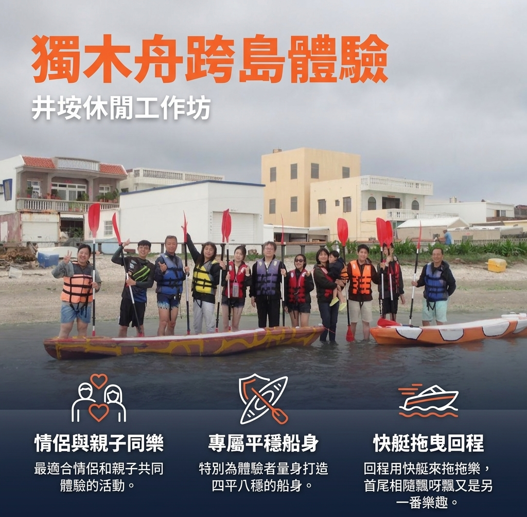 🛶獨木舟跨島活動